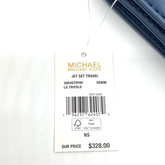 Michael Kors Large Trifold Wallet - Picture 5 of 5